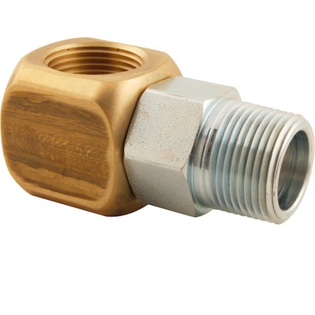 T&S Brass Fitting, Gas , Swivel, T&S AG6E